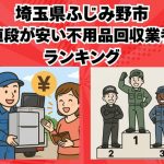 ふじみ野市　値段が安い不用品回収業者ランキング